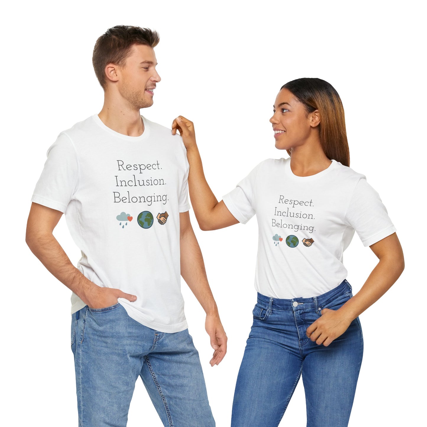 Respect. Inclusion. Belonging. Unisex T-Shirt