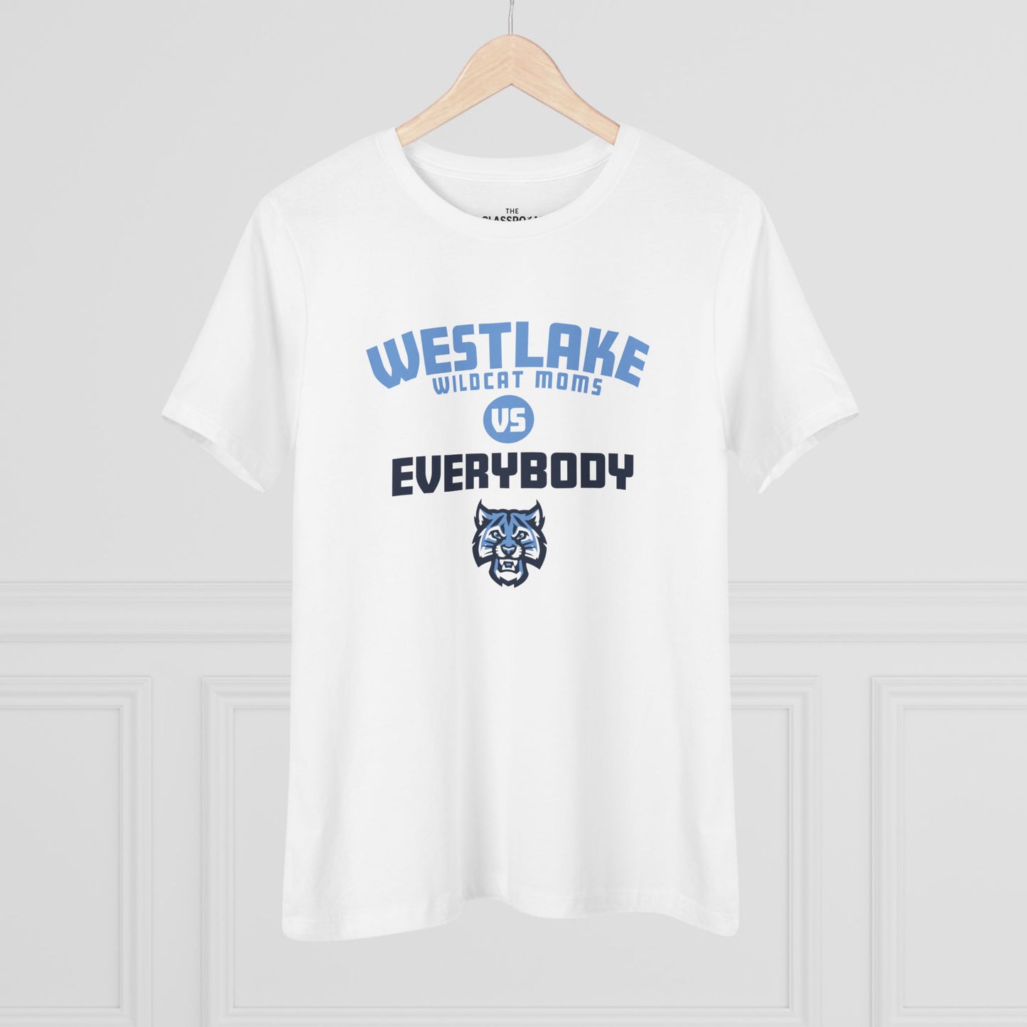 Westlake Wildcat Moms vs Everybody Tee, Supportive Mom T-Shirt, Game Day Apparel, Mother's Day Gift, Casual Women's Tee