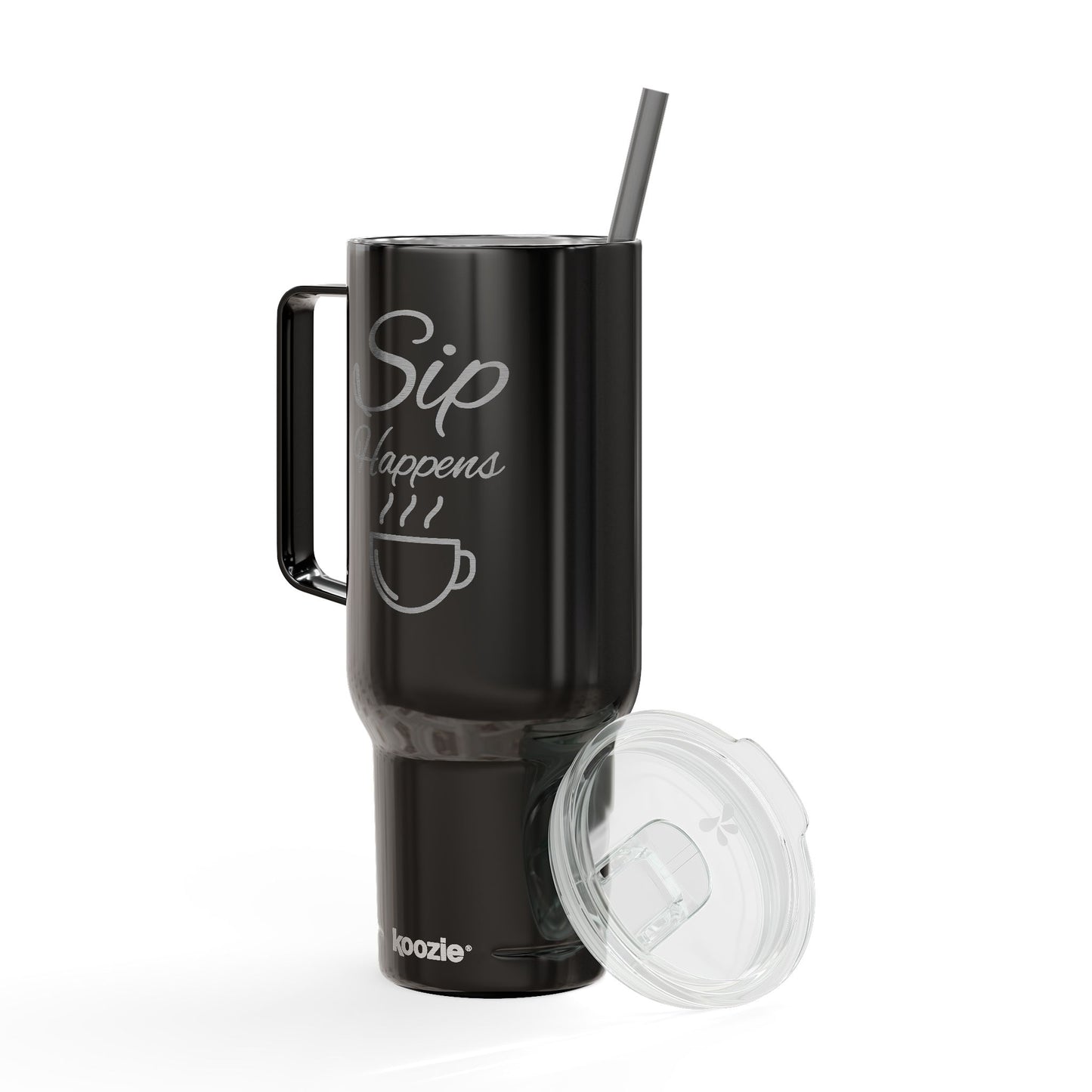 Sip Happens Engraved Insulated 40 oz Tumbler