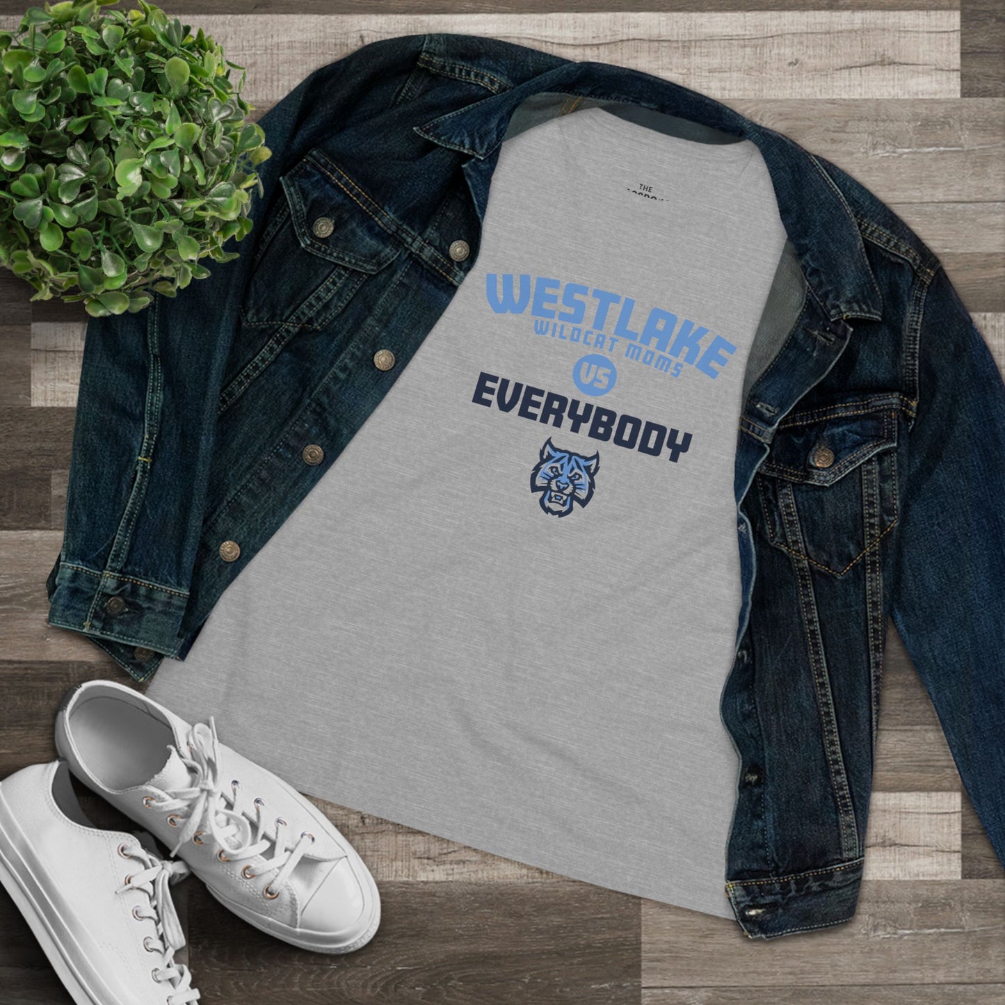 Westlake Wildcat Moms vs Everybody Tee