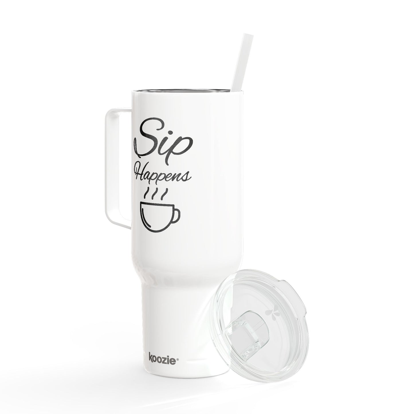 Sip Happens Engraved Insulated 40 oz Tumbler