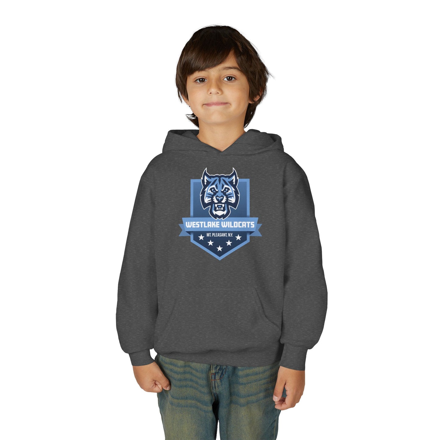 Wildcat Badge Youth Hoodie