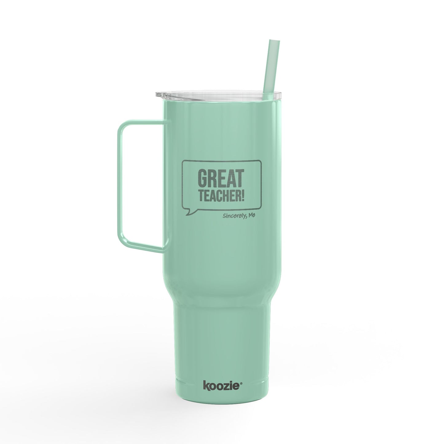 Great Teacher! Engraved Insulated 40 oz Tumbler