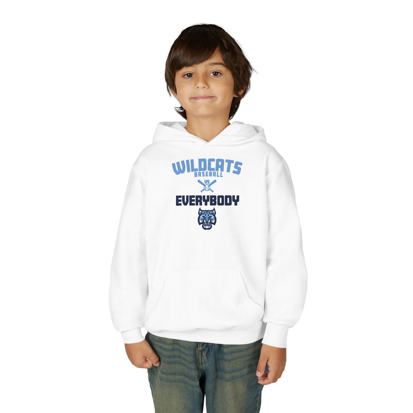 Wildcats Baseball vs Everybody Youth Hoodie