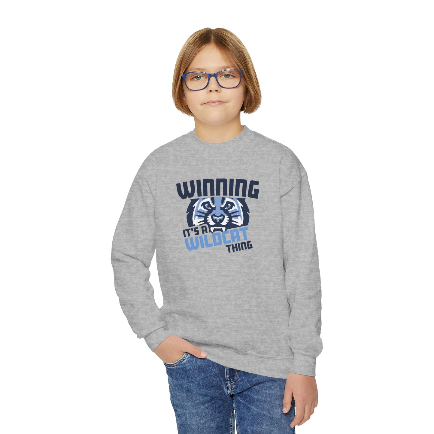 Its a Wildcat Thing Crewneck Youth Sweatshirt