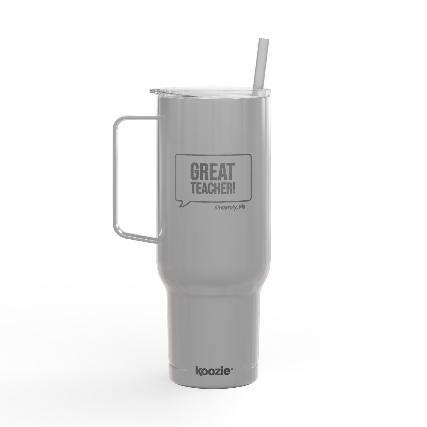 Great Teacher! Engraved Insulated 40 oz Tumbler