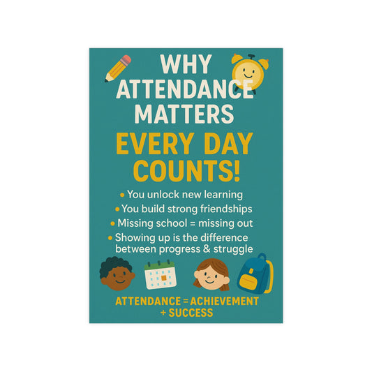 Why Attendance Matters Poster