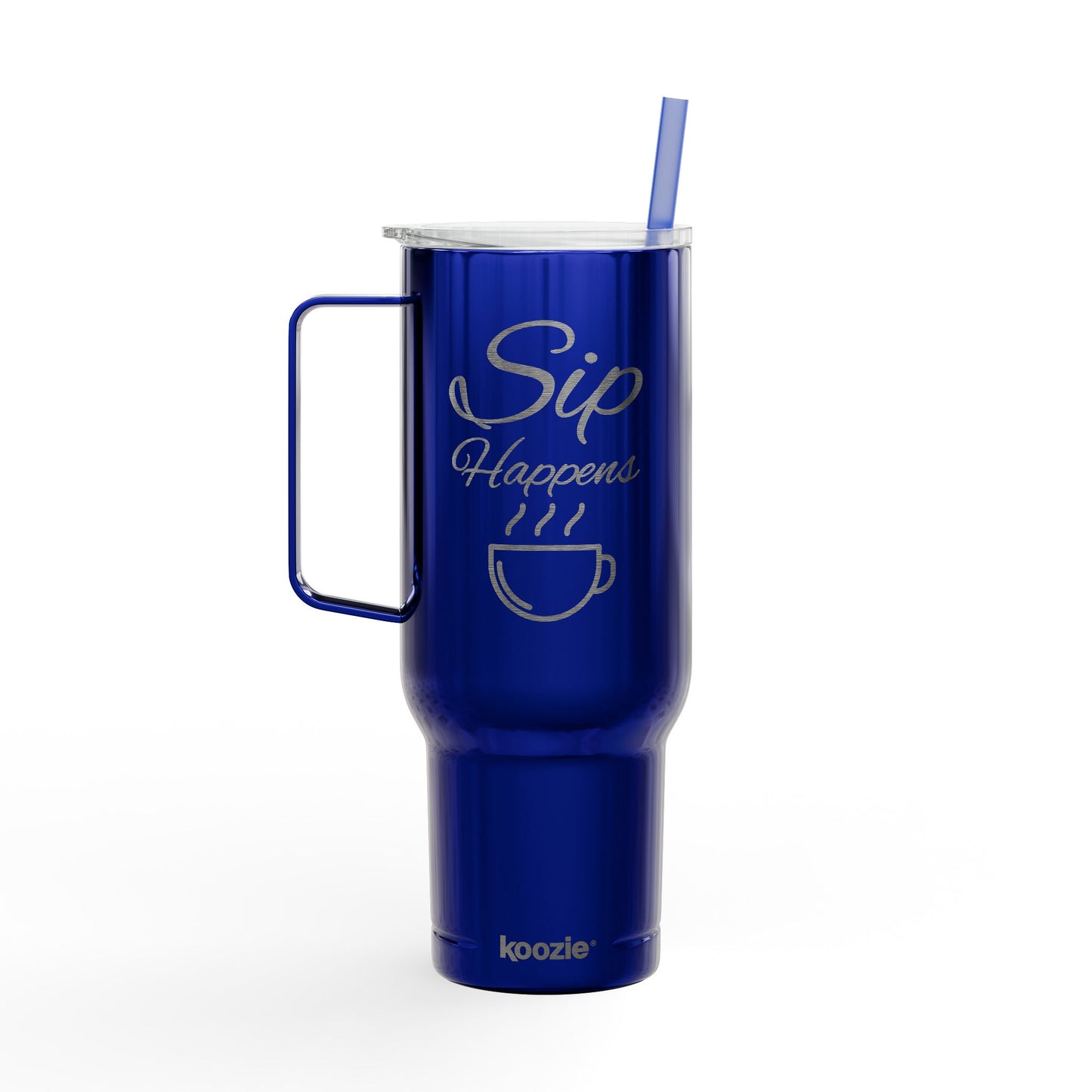 Sip Happens Engraved Insulated 40 oz Tumbler