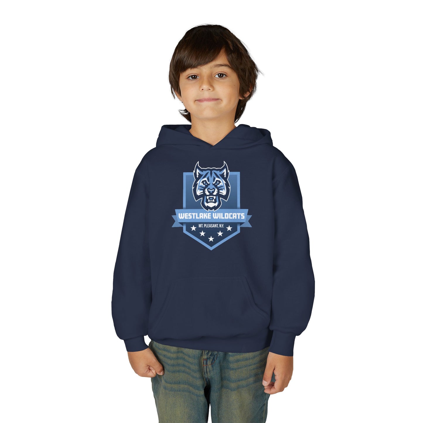 Wildcat Badge Youth Hoodie