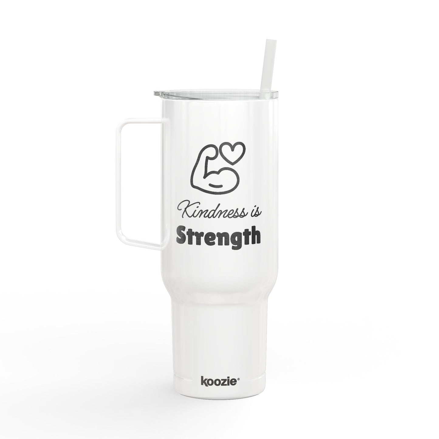 Kindness Is Strength Engraved Insulated 40 oz Tumbler