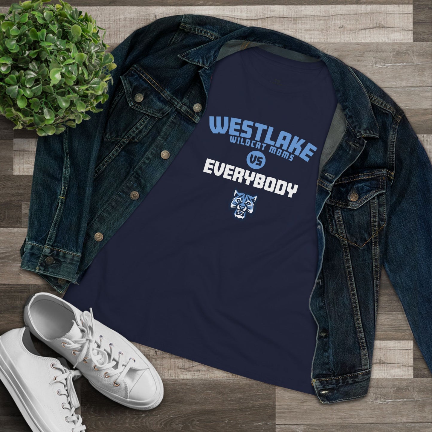 Westlake Wildcat Moms vs Everybody Tee