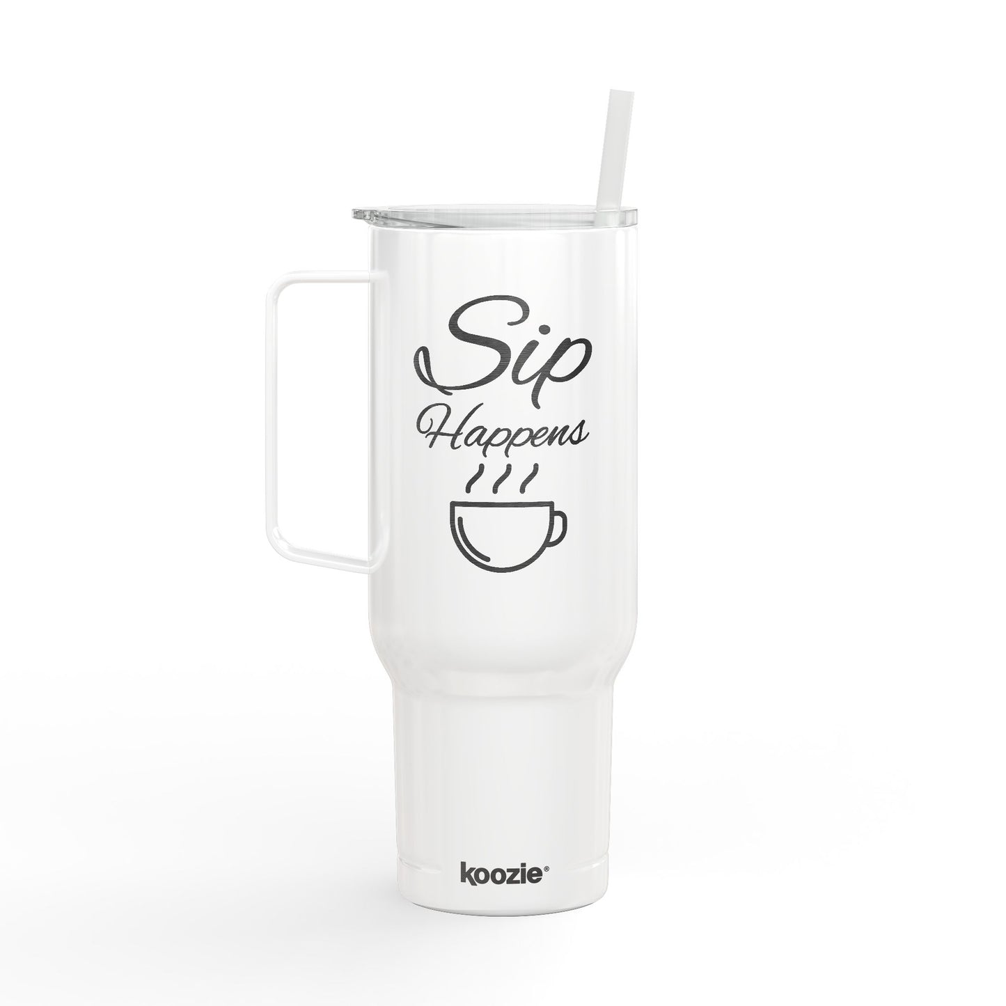 Sip Happens Engraved Insulated 40 oz Tumbler