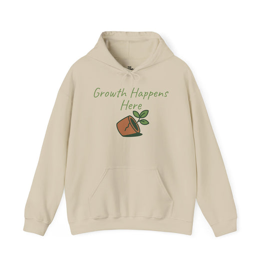 Growth Happens Here Hoodie