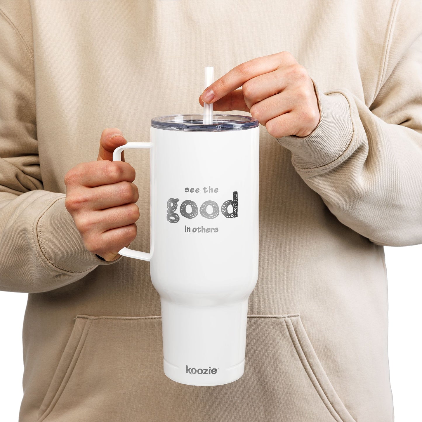 See The Good In Others Engraved Insulated 40 oz Tumbler