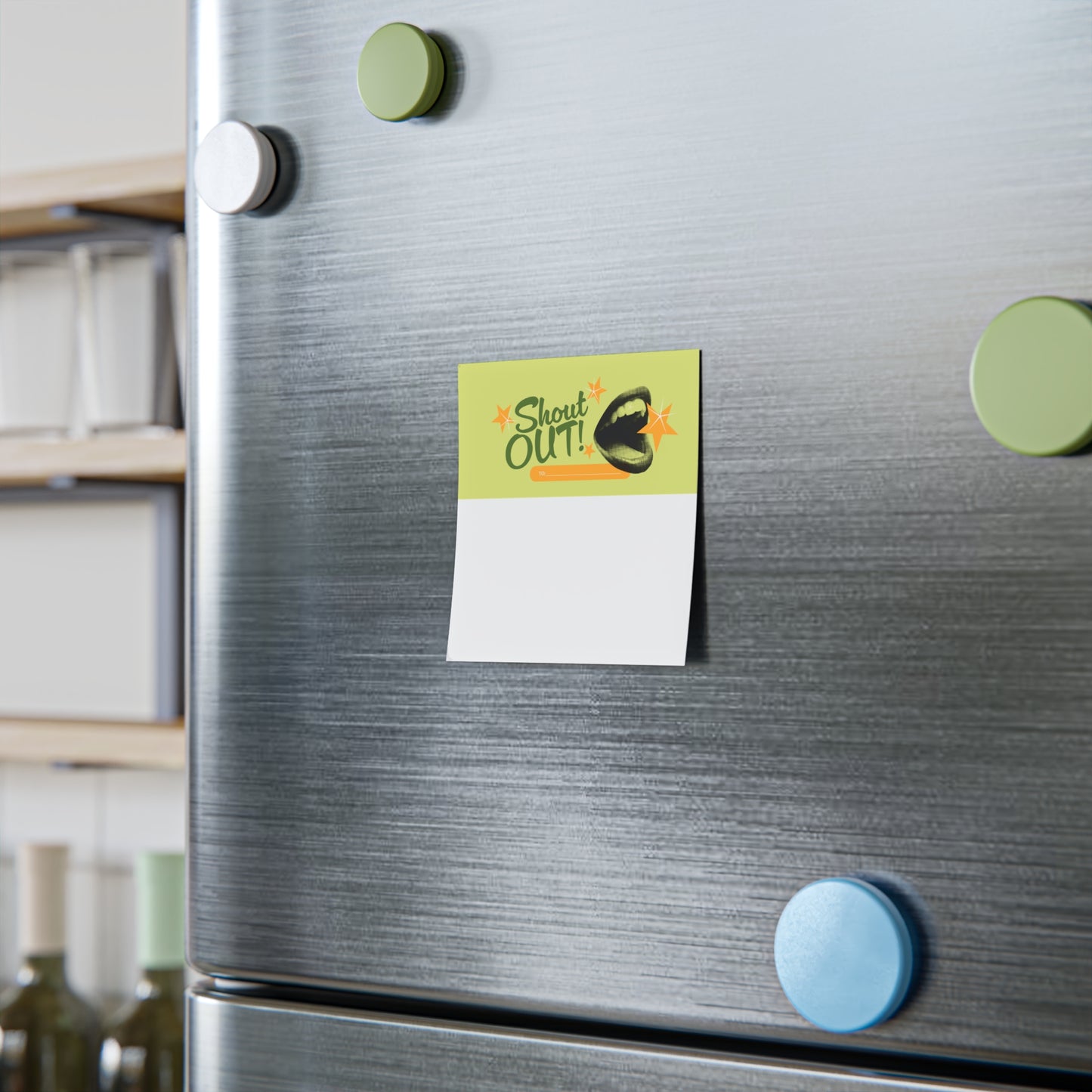 Shout Out Motivational Sticky Note Pad
