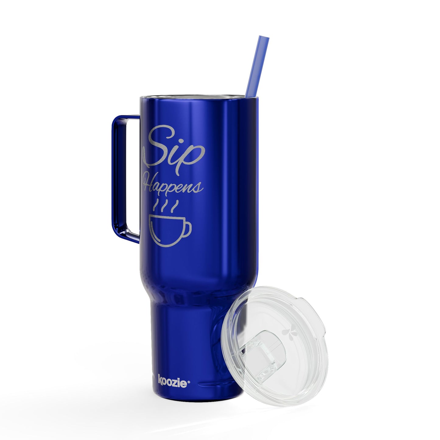 Sip Happens Engraved Insulated 40 oz Tumbler