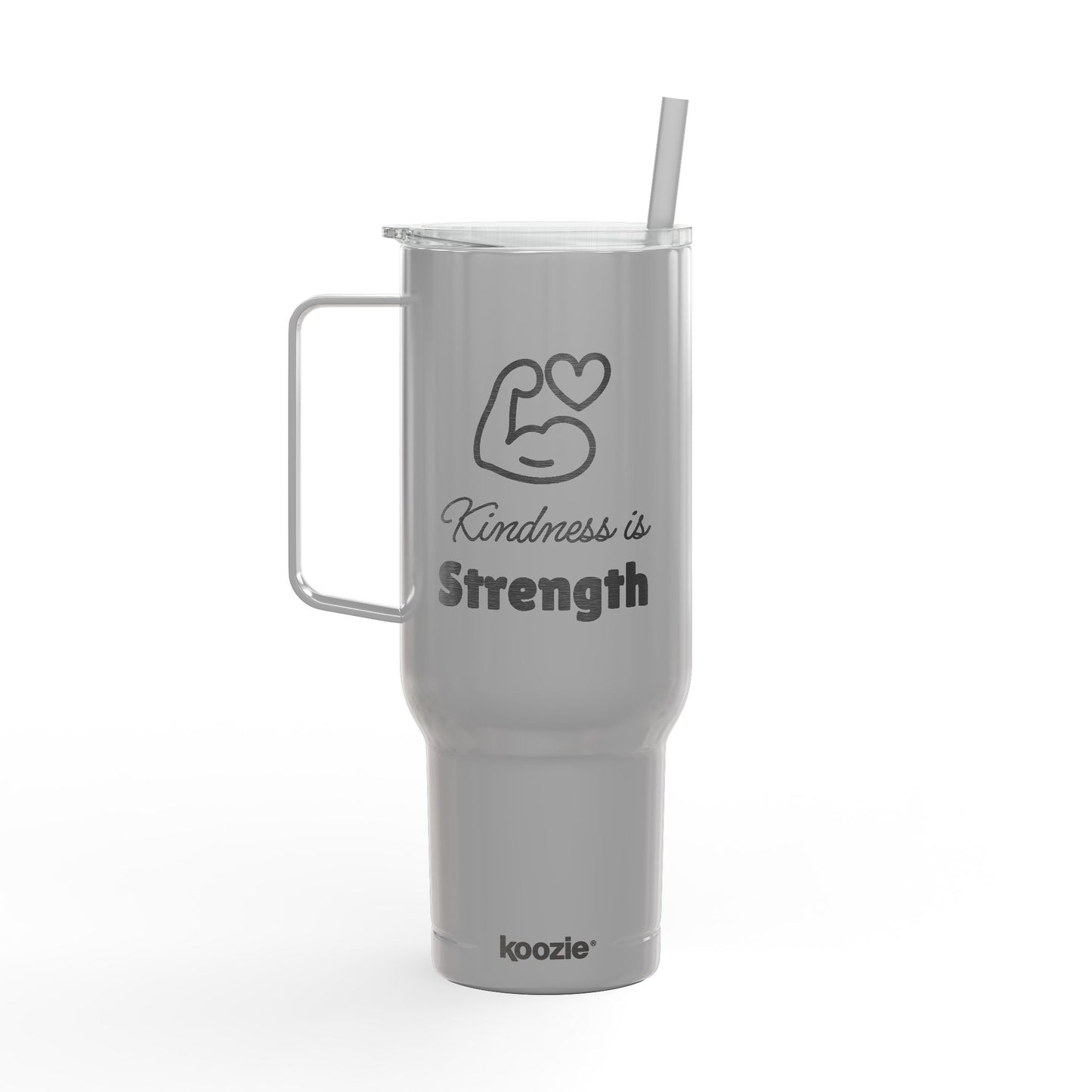 Kindness Is Strength Engraved Insulated 40 oz Tumbler
