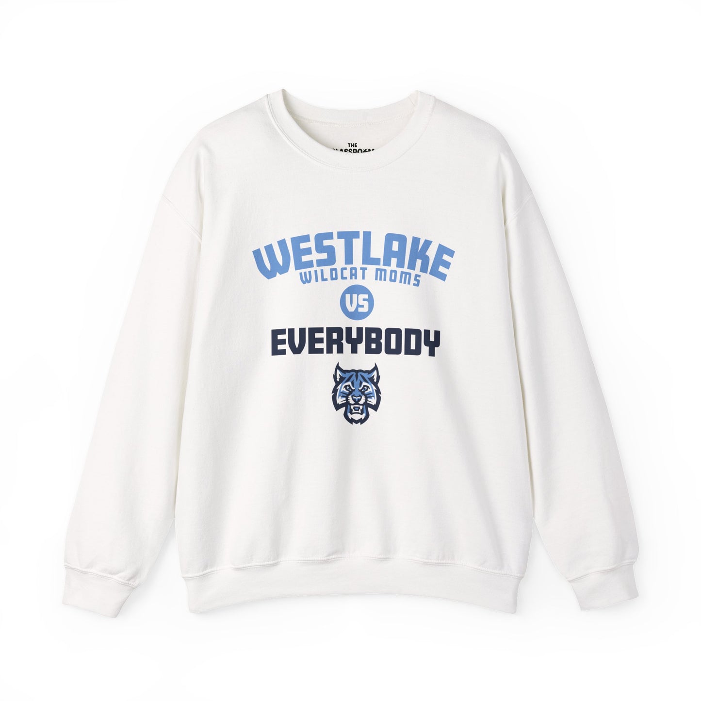 Westlake Wildcat Moms vs. Everybody Crewneck Sweatshirt