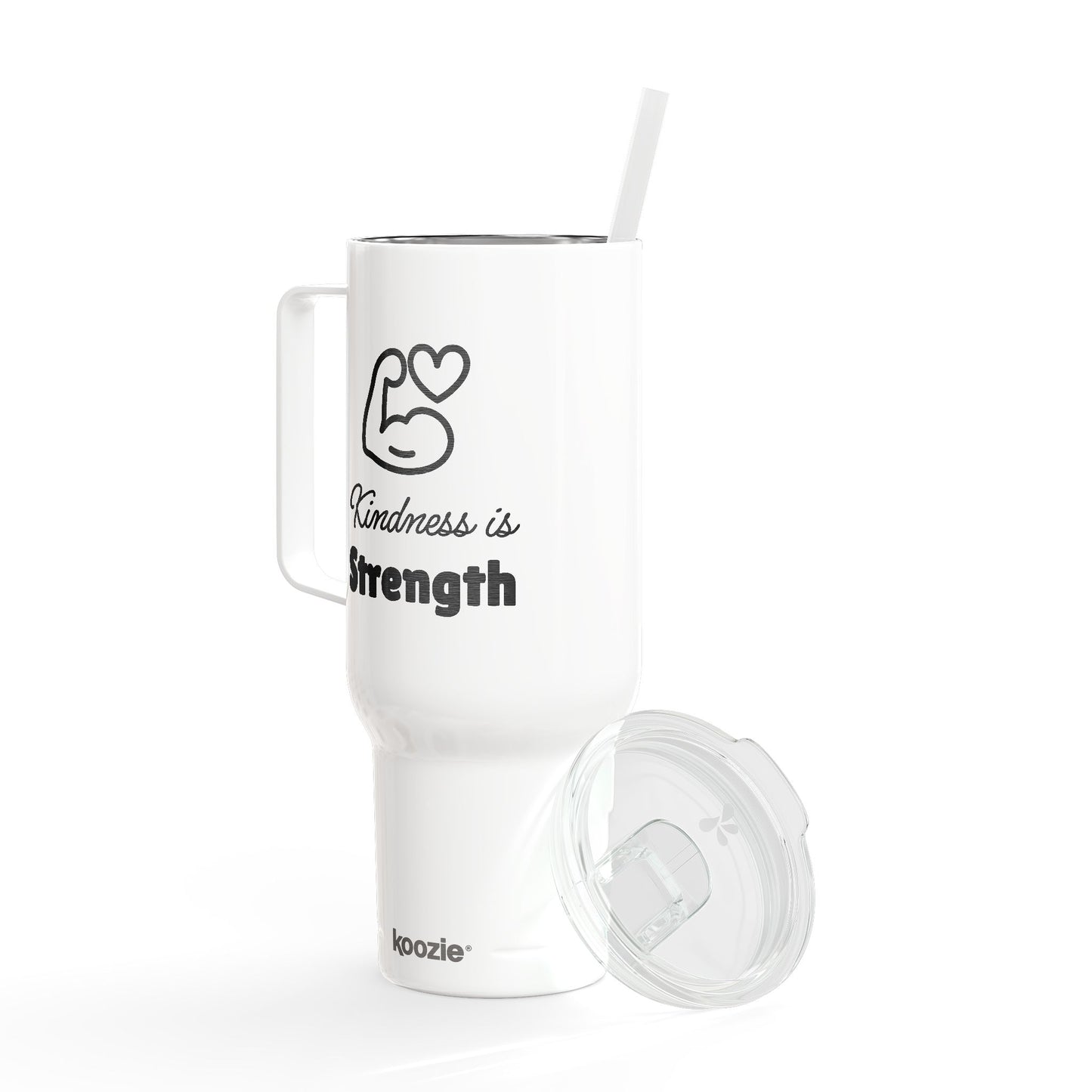 Kindness Is Strength Engraved Insulated 40 oz Tumbler