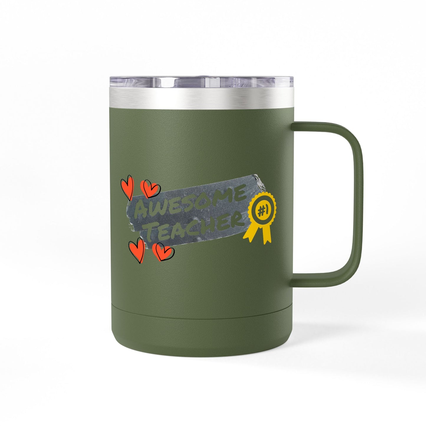 Awesome Teacher 15oz Coffee Mug Thermos