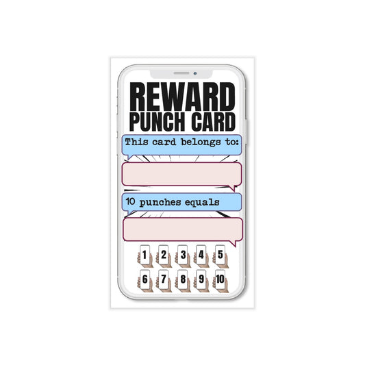 iPhone Reward Punch Cards