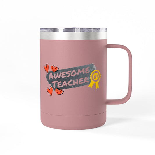 Awesome Teacher 15oz Coffee Mug Thermos