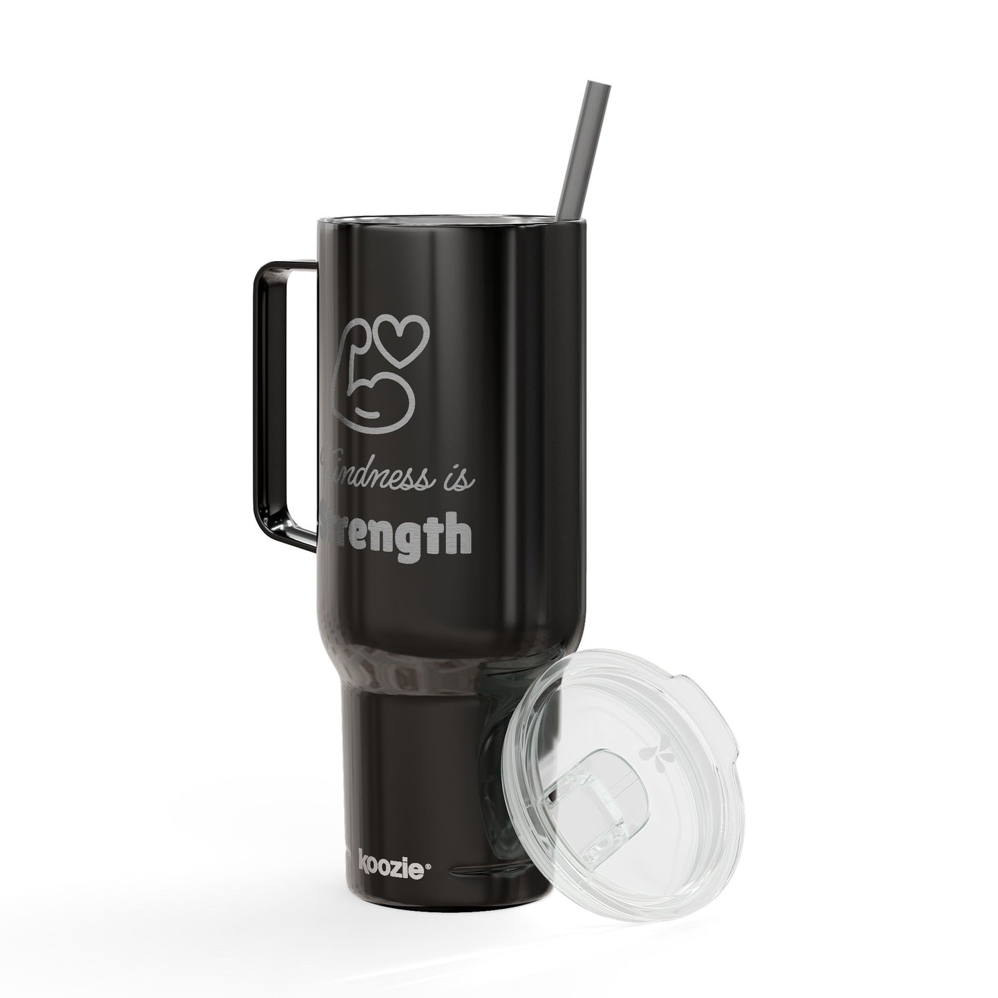 Kindness Is Strength Engraved Insulated 40 oz Tumbler