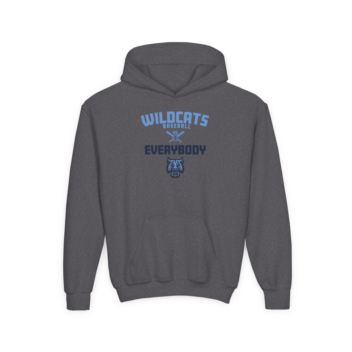Wildcats Baseball vs Everybody Youth Hoodie
