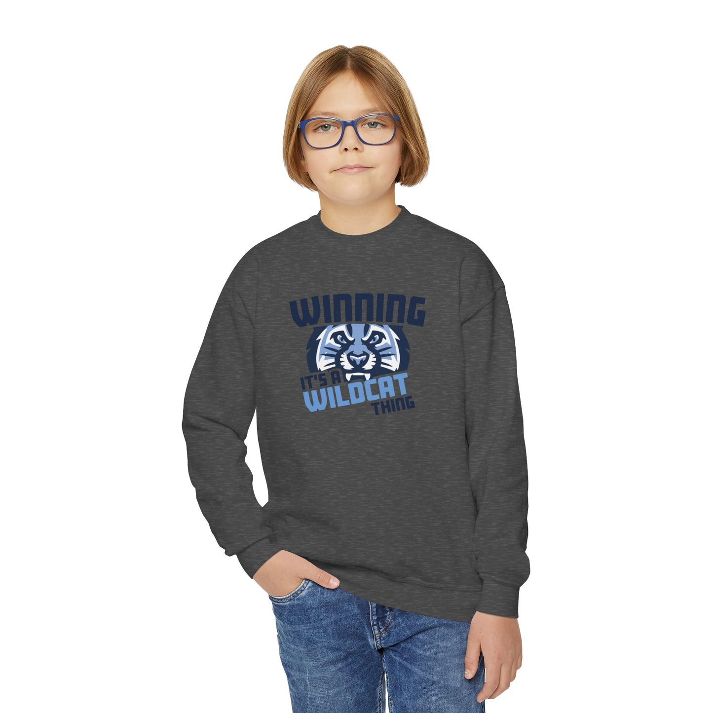 Its a Wildcat Thing Crewneck Youth Sweatshirt