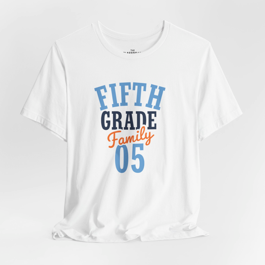 Fifth Grade Family customizable Template